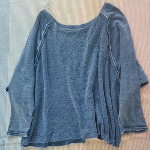 Baggy Blue Ocean Drive Sweater